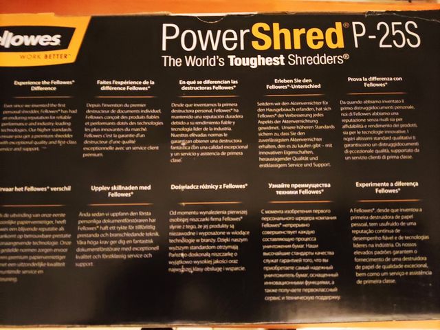 trituradora de papel fellower