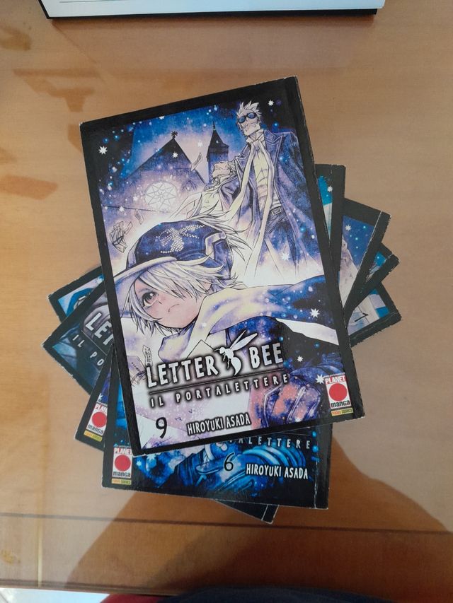 Letter Bee Manga 1.2.5.6.9 ITALIANO