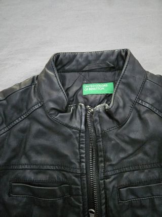 Giacca bimbo ecopelle Benetton