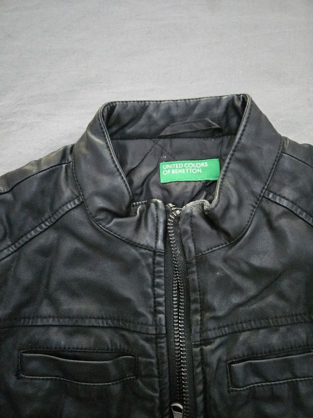 Giacca bimbo ecopelle Benetton