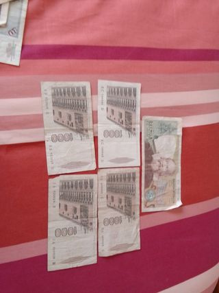Colección billetes antiguos
