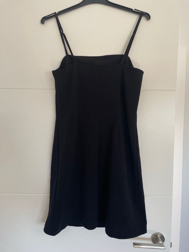 Vestido corto negro H&M talla xs
