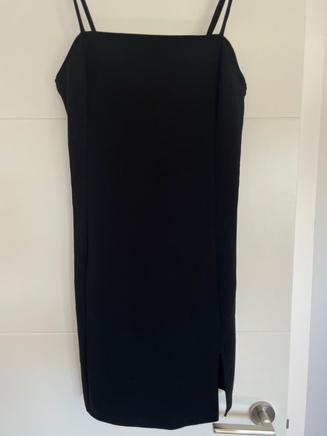 Vestido corto negro H&M talla xs