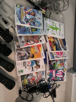 Wii con juegos