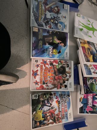 Wii con juegos
