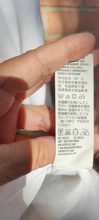 Camiseta Hollister
