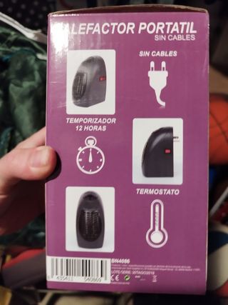 Calecfactor portatil 400 W