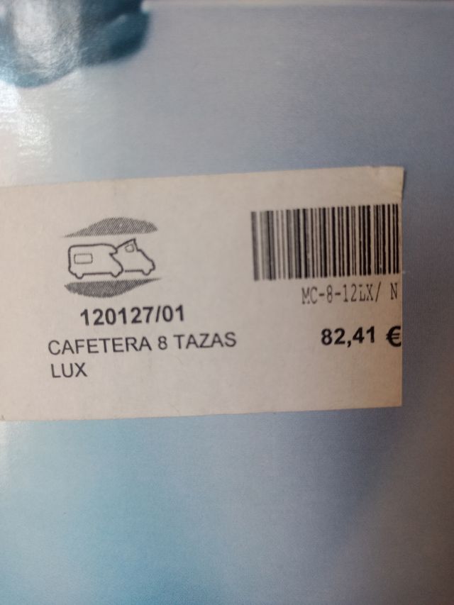Cafetera Camper, autocaravanas, SIN ESTRENAR