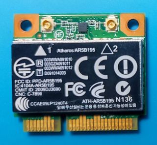 Tarjeta Wifi+Bluetooth Atheros AR5B195
