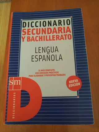 Diccionario Secundaria y Bachillerato  Lengua