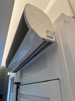 Cortina de aire HTW AC15 2500m3/h 150cm