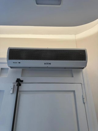 Cortina de aire HTW AC15 2500m3/h 150cm