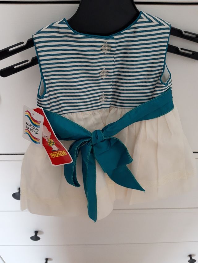 vestido de 6 meses.