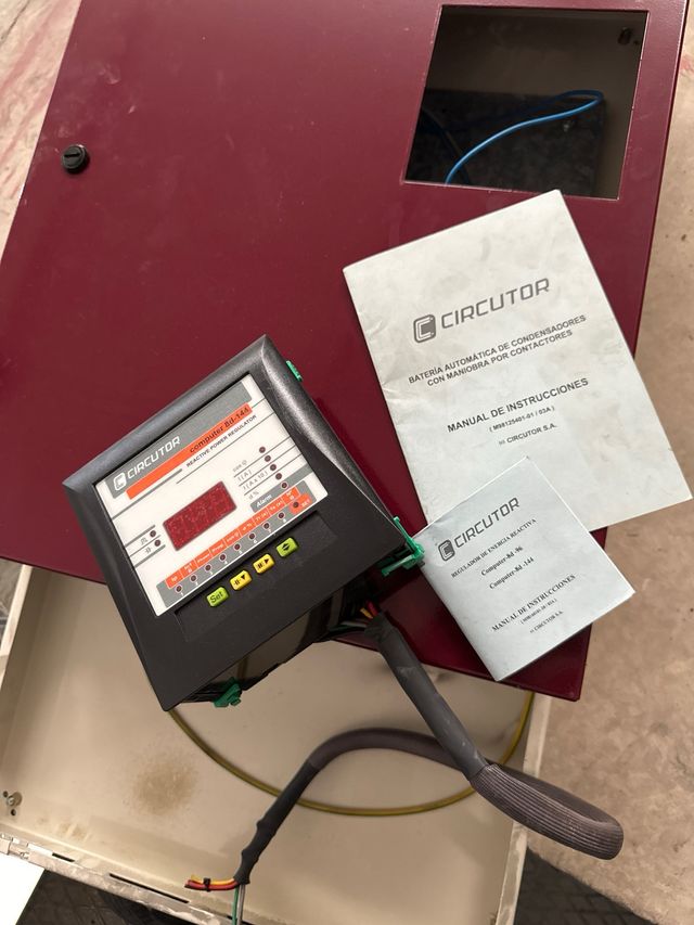 Regulador bateria condensadores Circuitor