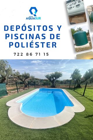 Piscina de Poliéster MODELO COLISEUM 7.5 x 3.5