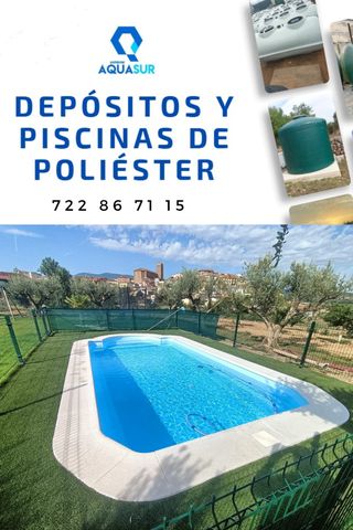 Piscina de Poliéster MODELO COLISEUM 7.5 x 3.5