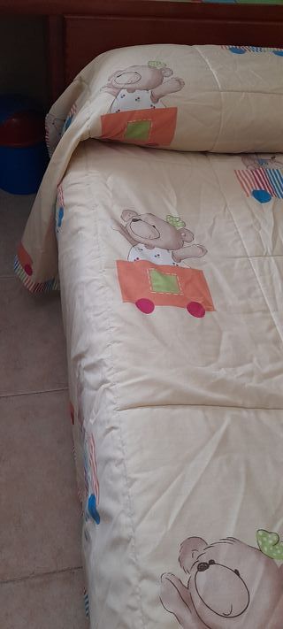 Colcha edredón infantil cama de 90