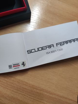 Reloj Ferrari ISA 9001-1300