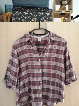 Camisa cuadros S de Calvin Klein