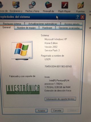 Ordenador portatil Inves 15,6"