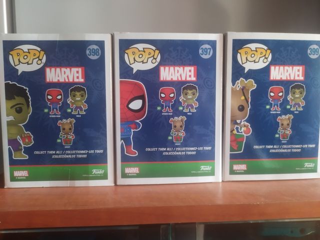 Lote funkos marvel