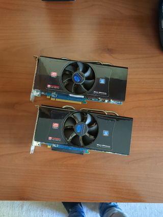 DOS TARJETAS GRÁFICAS ATI RADEON HD 4870 RETRO