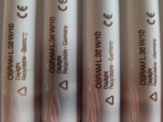 Bombillas barras de luz fluorescente