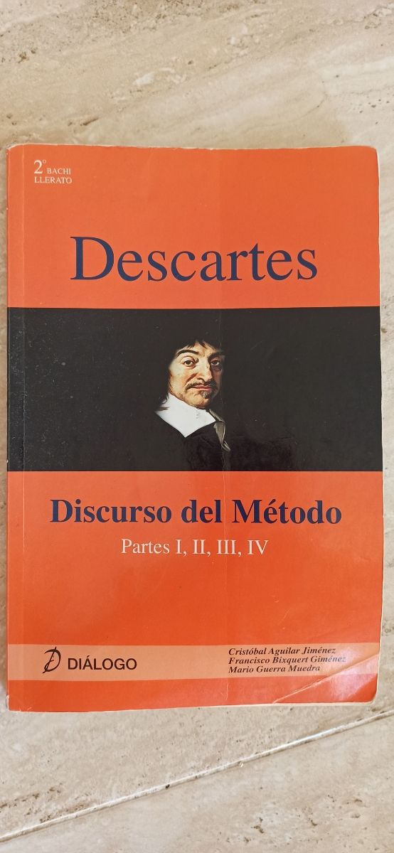 Libro escolar Filosofia Descartes batchier