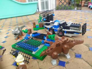 Lego 5955 Trampas terrestres dinosaurios aventuras