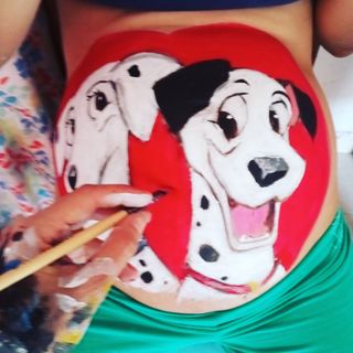 Embarazadas Belly Painting