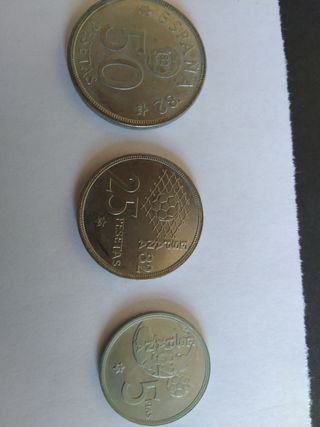 monedas del mundial 82
