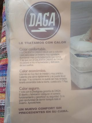 Manta térmica para cama 