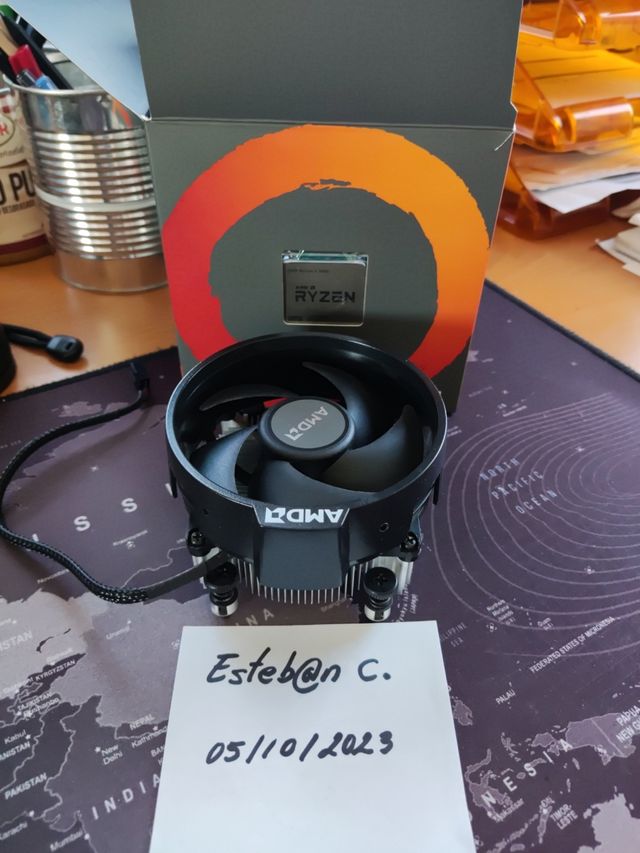 AMD Ryzen 5 2600, impecable, con disipador serie