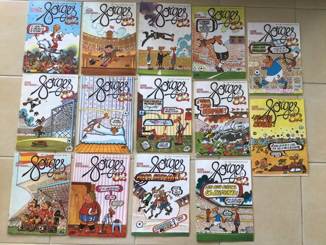 revistas de Forges Mundial de Futbol 1982