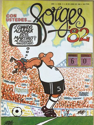 revistas de Forges Mundial de Futbol 1982