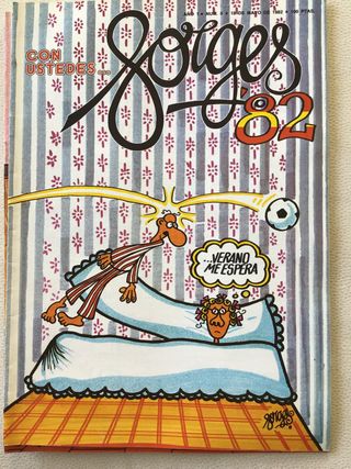revistas de Forges Mundial de Futbol 1982