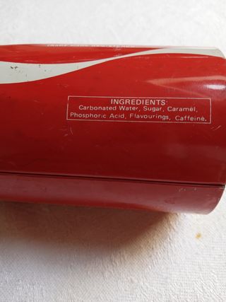 Coca cola barattolo porta matite
