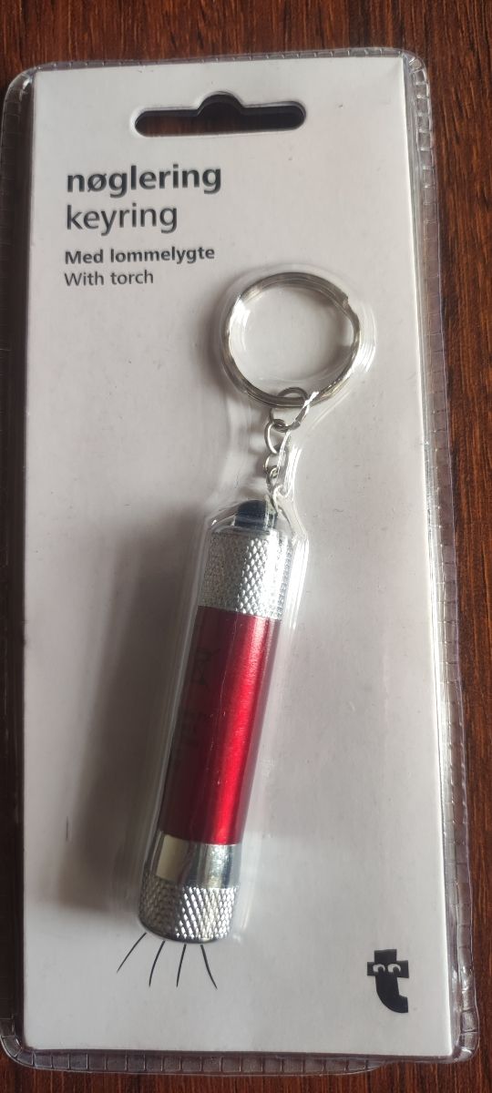 Portachiavi con torcia 🔦