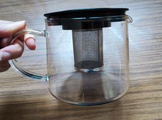 Ikea Teiera plexiglass Metallo 0.6L