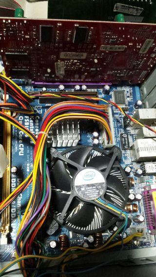 placa base retro  lga775