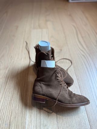 Botines marrones Massimo Dutti