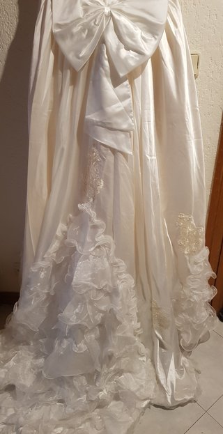 Vestido de Noiva vintage T38 Oferta da limpeza