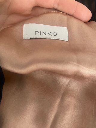 espectacular vestido seda 100 % de Pinko
