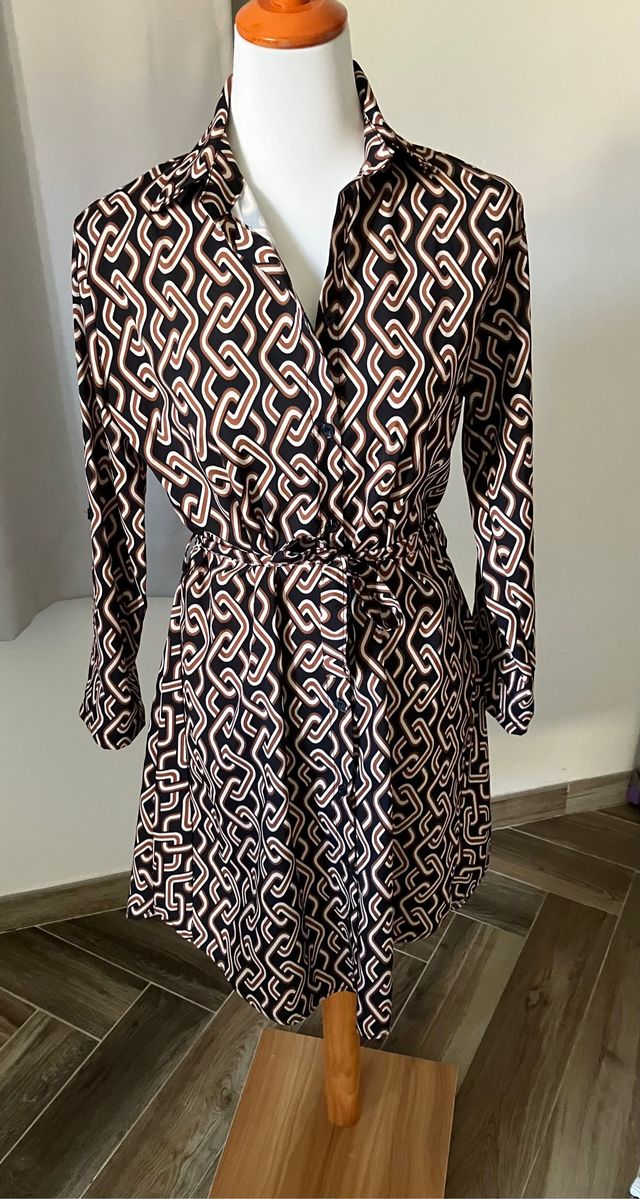 Vestito chemisier fantasia