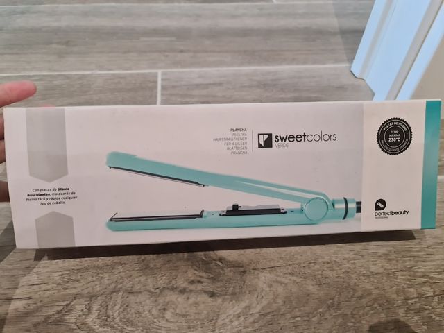 Piastra per capelli Sweet Color con una nuova estetica