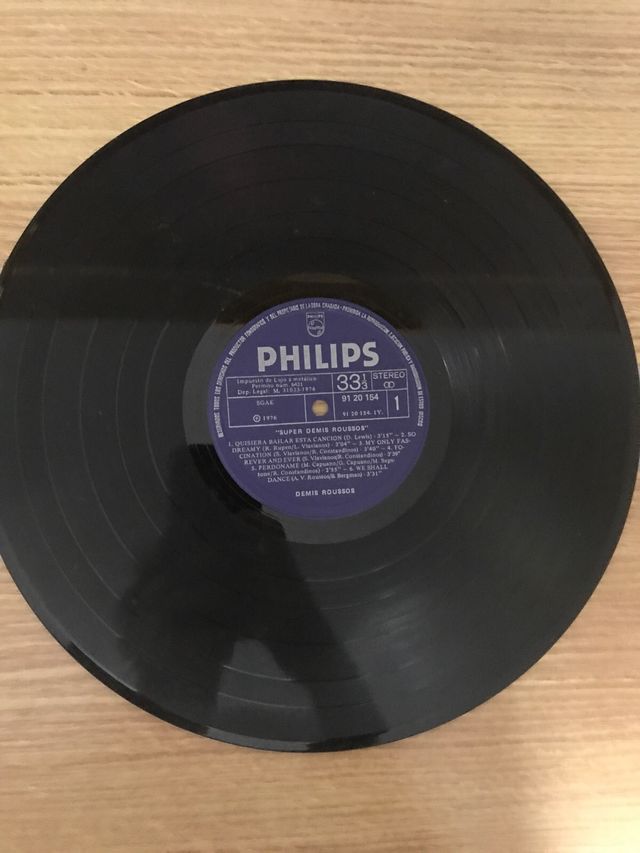 Demis Roussos. Vinilo.