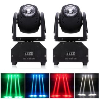 ✅️Pack 4 Cabezas Móvil Mini Beam 10W (4 unidades)