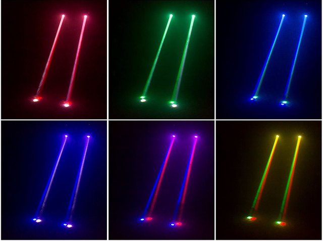 ✅️Pack 4 Cabezas Móvil Mini Beam 10W (4 unidades)