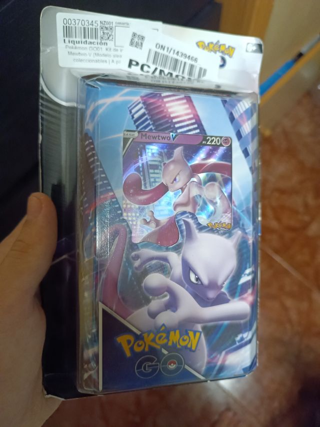 Baraja de cartas Pokemon GO MEWTWO