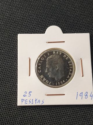 Moneda de 25 Pesetas 1984